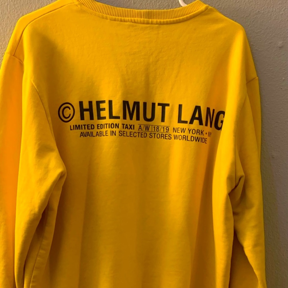 Mens Helmut Lang Crewneck
